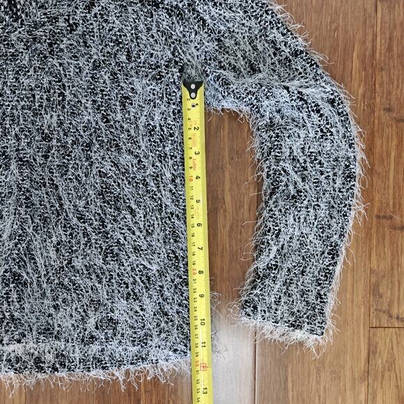 Vintage 90s Karen Kane Women Small Furry Jumper Sweater Pullover Fuzzy - Picture 8 of 9